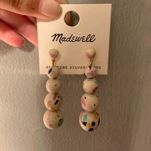 Madewell Terrazzo Ball Earrings